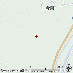 鳥取県東伯郡三朝町今泉178周辺の地図