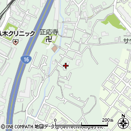 神奈川県横浜市港南区野庭町224-5周辺の地図