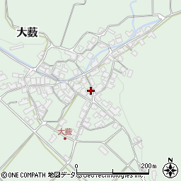 兵庫県養父市大薮335周辺の地図