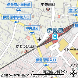 横浜銀行伊勢原支店周辺の地図