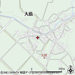 兵庫県養父市大薮314周辺の地図