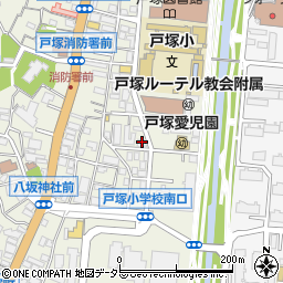 神奈川県横浜市戸塚区戸塚町167-25周辺の地図