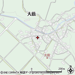 兵庫県養父市大薮308周辺の地図