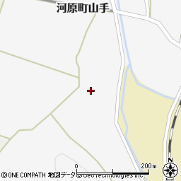 鳥取県鳥取市河原町山手373周辺の地図