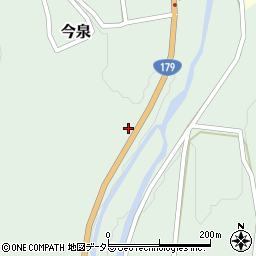 鳥取県東伯郡三朝町今泉142周辺の地図