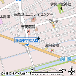 島根県出雲市斐川町荘原3878周辺の地図