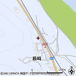 兵庫県養父市薮崎1219周辺の地図