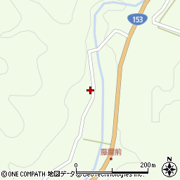 長野県下伊那郡阿智村浪合170周辺の地図