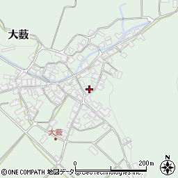 兵庫県養父市大薮395周辺の地図