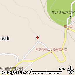 ホテル大山　本館周辺の地図
