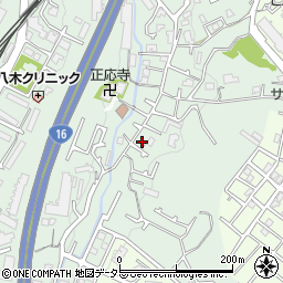 神奈川県横浜市港南区野庭町224周辺の地図