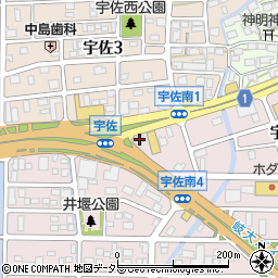ホームメイト岐阜支社周辺の地図