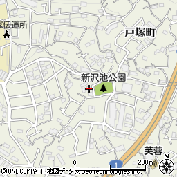 神奈川県横浜市戸塚区戸塚町3528周辺の地図