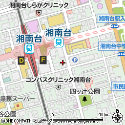 株式会社タウンハウジング　湘南台店周辺の地図