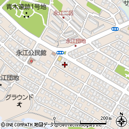 鳥取県米子市永江周辺の地図