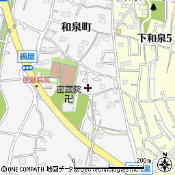 神奈川県横浜市泉区和泉町744周辺の地図