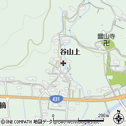島根県出雲市大社町遙堪谷山上周辺の地図