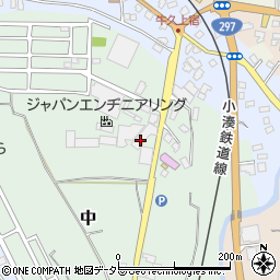 千葉県市原市中226周辺の地図