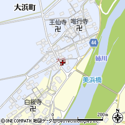 滋賀県長浜市大浜町383周辺の地図