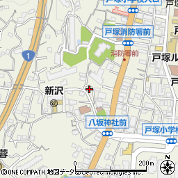 神奈川県横浜市戸塚区戸塚町4195周辺の地図
