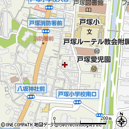 神奈川県横浜市戸塚区戸塚町167-33周辺の地図