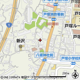神奈川県横浜市戸塚区戸塚町4198周辺の地図