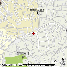 神奈川県横浜市戸塚区戸塚町3508-3周辺の地図