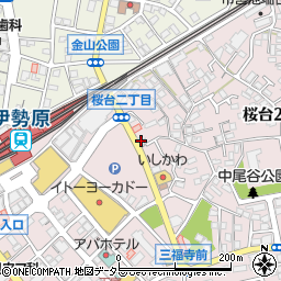 ニッポンレンタカー伊勢原駅前営業所周辺の地図