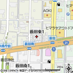 大和ハウス工業株式会社　県庁前展示場周辺の地図