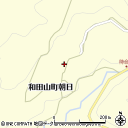 兵庫県朝来市和田山町朝日374-1周辺の地図