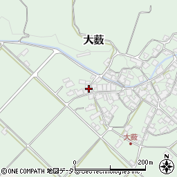 兵庫県養父市大薮739周辺の地図