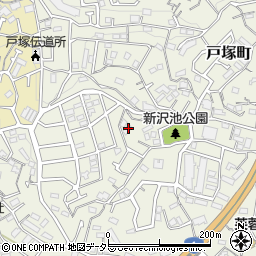 神奈川県横浜市戸塚区戸塚町3535周辺の地図
