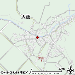 兵庫県養父市大薮730周辺の地図