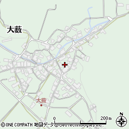 兵庫県養父市大薮393周辺の地図