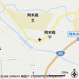 愛岐工業株式会社　中津川工場周辺の地図