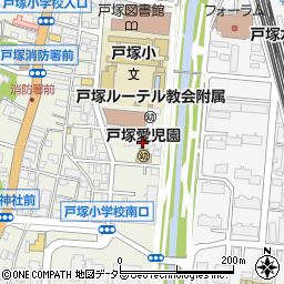 神奈川県横浜市戸塚区戸塚町167-3周辺の地図