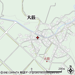 兵庫県養父市大薮731周辺の地図