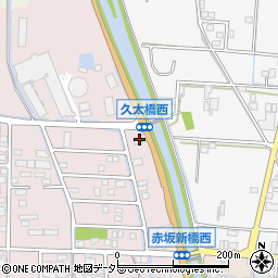 セブンイレブン大垣赤坂町店周辺の地図