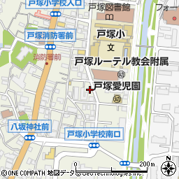 神奈川県横浜市戸塚区戸塚町167周辺の地図