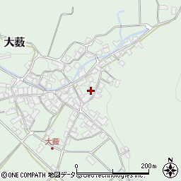 兵庫県養父市大薮390周辺の地図