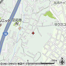 神奈川県横浜市港南区野庭町216周辺の地図