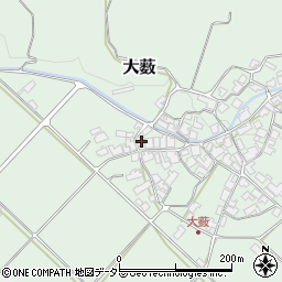 兵庫県養父市大薮738周辺の地図