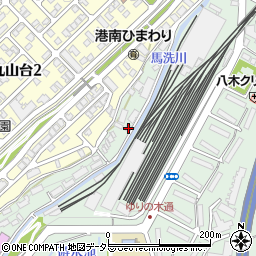 神奈川県横浜市港南区野庭町714-2周辺の地図