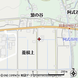 島根県出雲市大社町菱根131周辺の地図