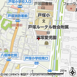 タイムズ戸塚町第２０駐車場周辺の地図