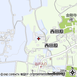 神奈川県秦野市西田原1078周辺の地図
