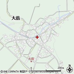 兵庫県養父市大薮326周辺の地図