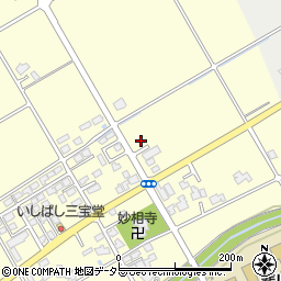 島根県出雲市斐川町上直江229周辺の地図