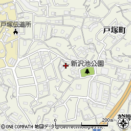 神奈川県横浜市戸塚区戸塚町3568周辺の地図