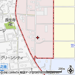 神奈川県厚木市長沼25周辺の地図